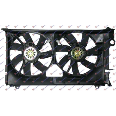 VENTILATOR KOMPLET DUPLI BENZIN-DIZEL