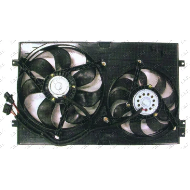 VENTILATOR KOMPLET (DUPLI) BENZIN-DIZEL
