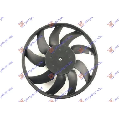 VENTILATOR (MOTOR+ELISA) (1.8-3.5 BENZIN - 2.2-3.0 CDI DIZEL) (320mm) (2 PIN)