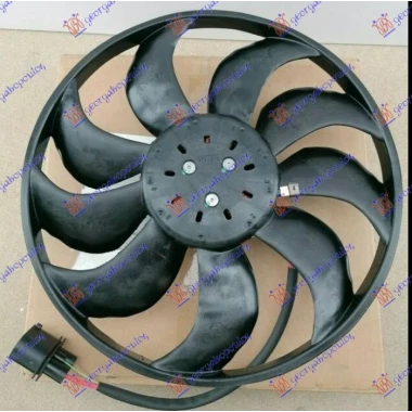 VENTILATOR (MOTOR+ELISA) (3.0 BENZIN) (400W) (LEVO)
