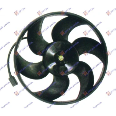 VENTILATOR (MOTOR+ELISA)(32cm)BENZ-DIZEL