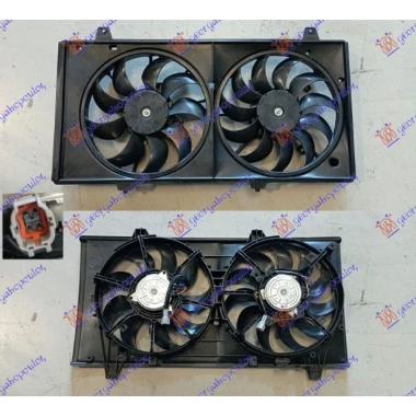 VENTILIATOR 1.8-2.0 BEN - 2.2 DIZ 4+4PIN