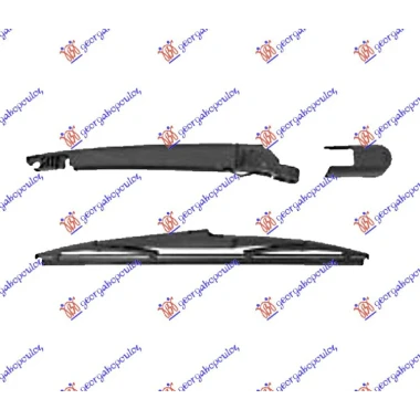 ZADNJI BRISAC KOMPLET (HB/KARAV) 240mm
