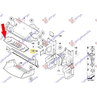 ZASTITA MOTORA BENZIN (VELIKA) PLASTICNA
