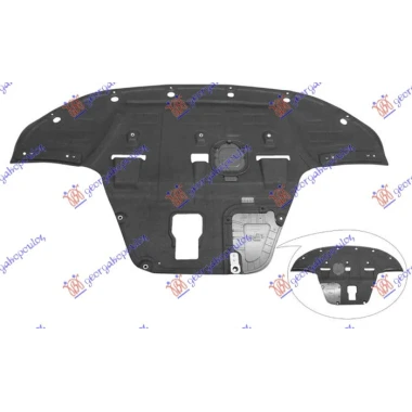 ZASTITA MOTORA PLAST. 1.6 TURBO BENZIN
