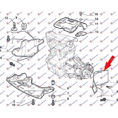 ZASTITA MOTORA PLASTIC