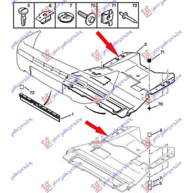 ZASTITA MOTORA PLASTIC