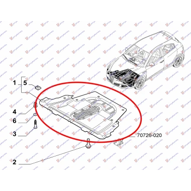 ZASTITA MOTORA PLASTICNA