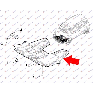 ZASTITA MOTORA PLASTICNA