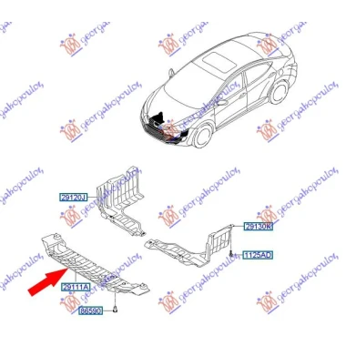 ZASTITA MOTORA PLASTICNA