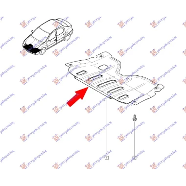 ZASTITA MOTORA PLASTICNA
