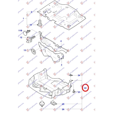 ZASTITA MOTORA PLASTICNA