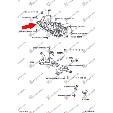 ZASTITA MOTORA PLASTICNA DIZEL