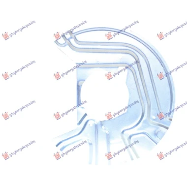 ZASTITA PREDNJEG KOCIONOG DISKA (PRECNIK DISKA 325mm) ALUMINIJUM