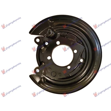 ZASTITA ZADNJEG KOCIONOG DISKA (PRECNIK ZASTITE 280/72mm) (PRECNIK DISKA 252mm)