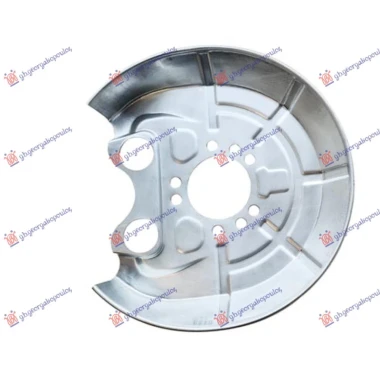 ZASTITA ZADNJEG KOCIONOG DISKA (PRECNIK ZASTITE 295/70mm) (PRECNIK DISKA 278mm)