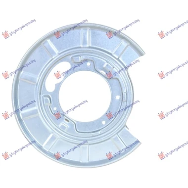 ZASTITA ZADNJEG KOCIONOG DISKA (PRECNIK ZASTITE 335mm) (PRECNIK DISKA 296mm)