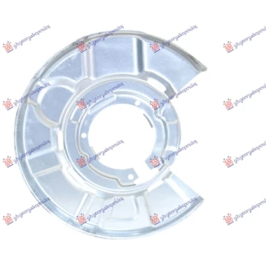 ZASTITA ZADNJEG KOCIONOG DISKA (PRECNIK ZASTITE 370/115mm) (PRECNIK DISKA 300/336mm)