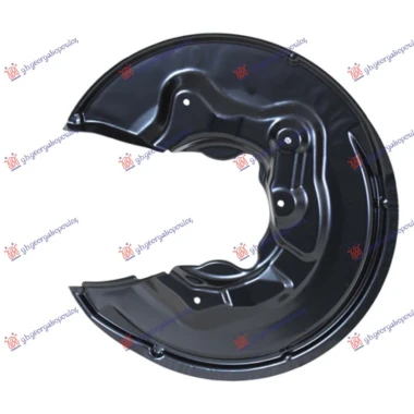 ZASTITA ZADNJEG KOCIONOG DISKA (PRECNIK ZASTITE 380/105mm) (PRECNIK DISKA 310mm)
